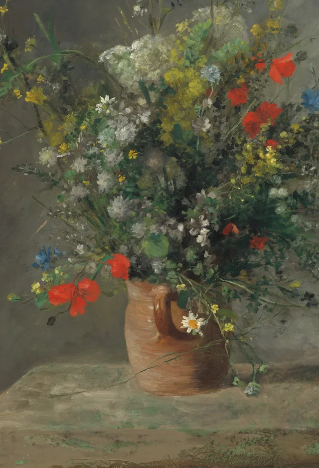 Fleurs dans un vase