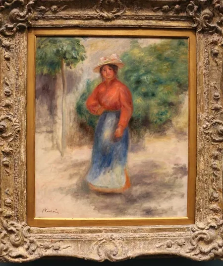 Gabrielle au jardin