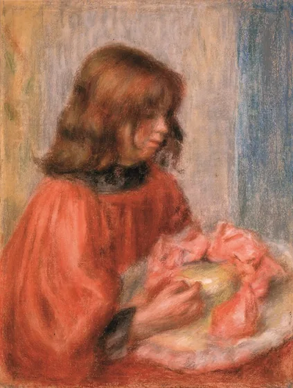 Girl with a hat