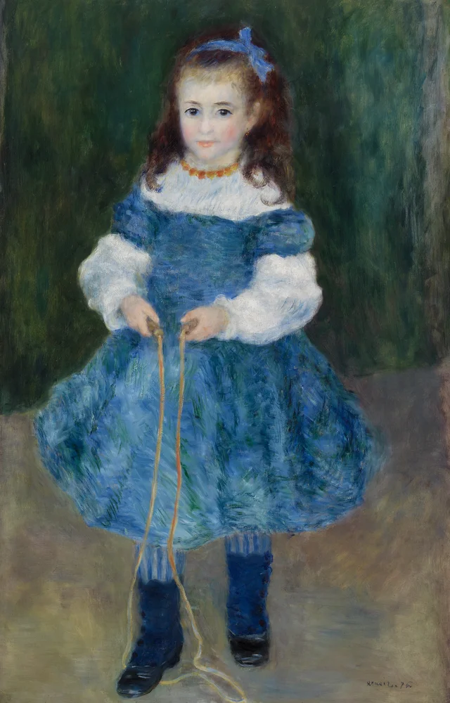 Niña con comba (Retrato de Delphine Legrand)