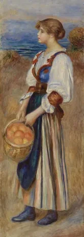 Girl with Basket of Oranges (Marchande d'oranges)