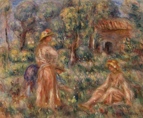 Girls in a Landscape (Jeunes filles dans un paysage)