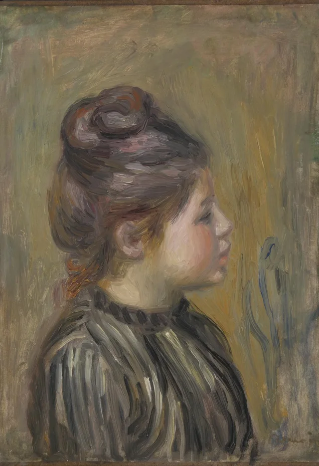 Tête de jeune fille