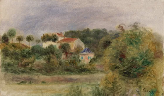 Houses in a Park (Maisons dans un parc)