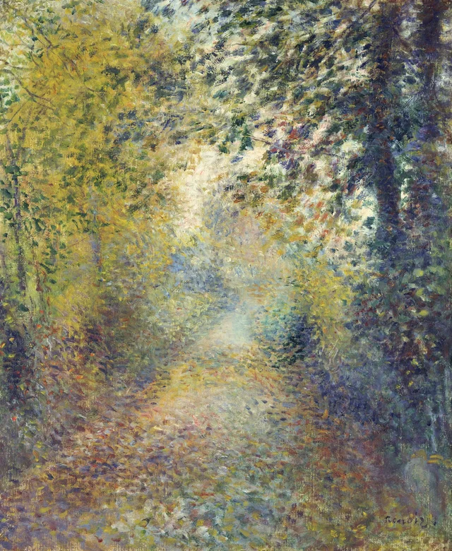 Dans les bois, Pierre-Auguste Renoir