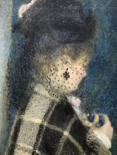 Jeune femme à la voilette