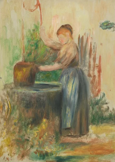 Jeune Femme au puits