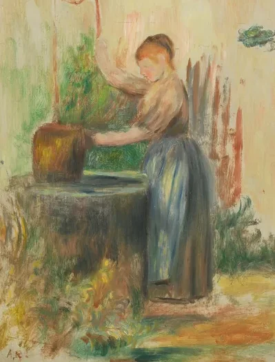 Jeune Femme au puits