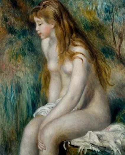 Jeune Fille au bain