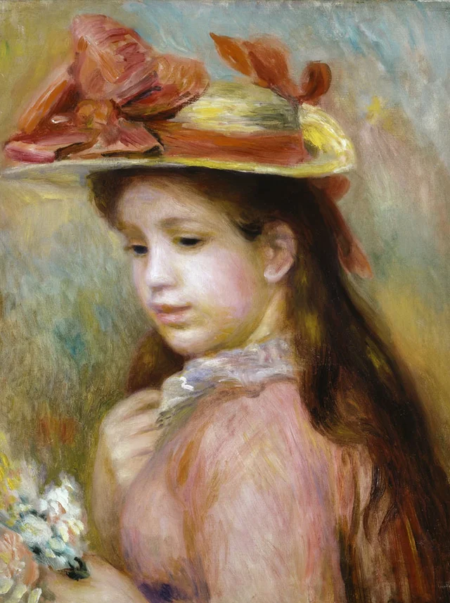 Niña con sombrero