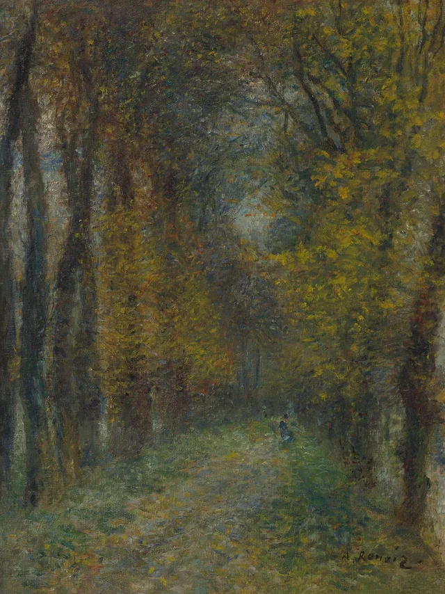 L'Allée couverte, Pierre-Auguste Renoir