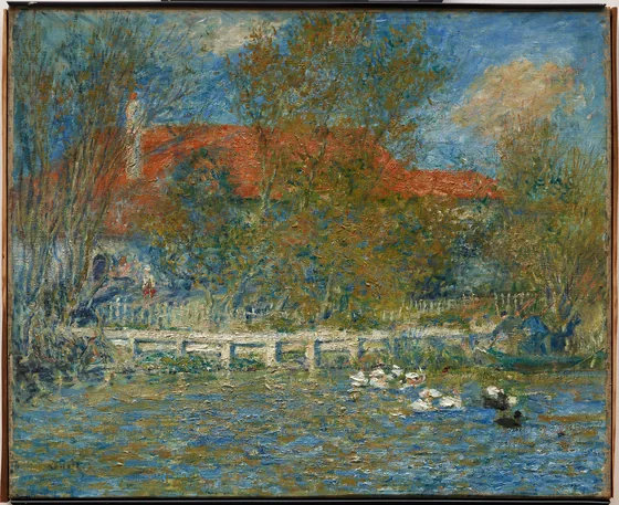 L'étang de canard