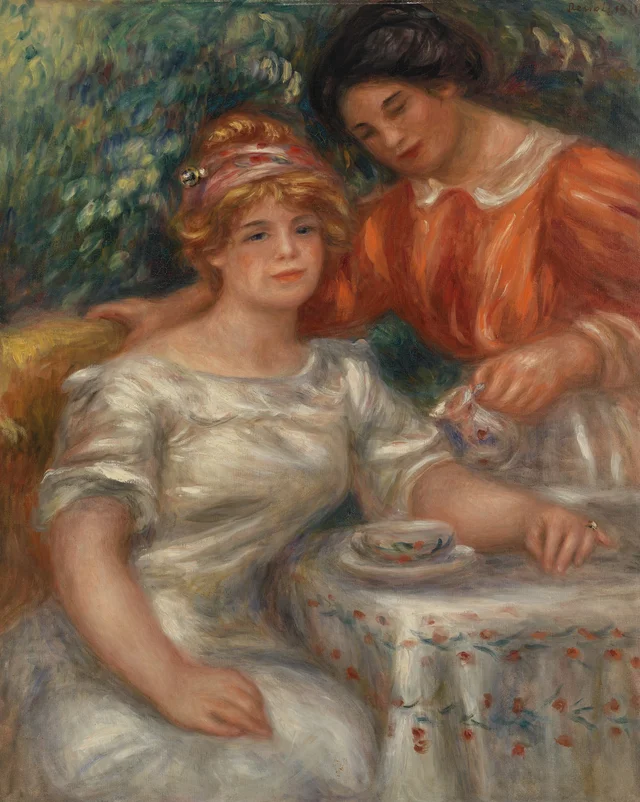 A hora do chá, Pierre-Auguste Renoir