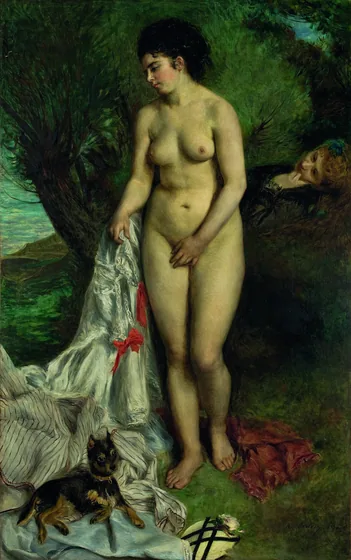 La Baigneuse au griffon
