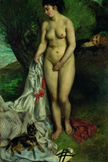 La Baigneuse au griffon