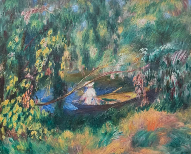 La barque, Pierre-Auguste Renoir