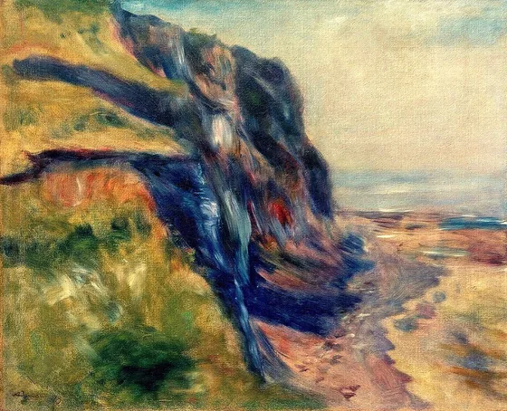 La côte près de Dieppe