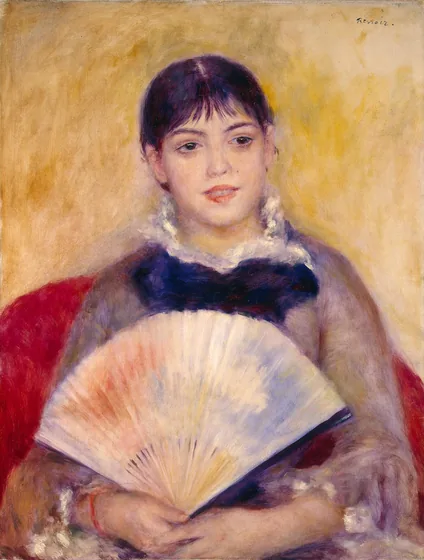 La Femme à l'éventail