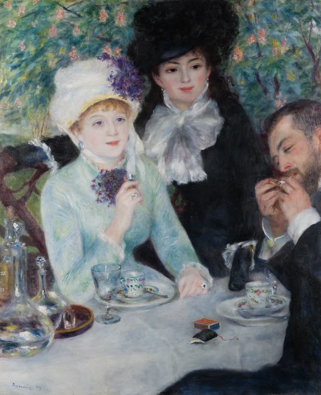La Fin du déjeuner, Pierre-Auguste Renoir