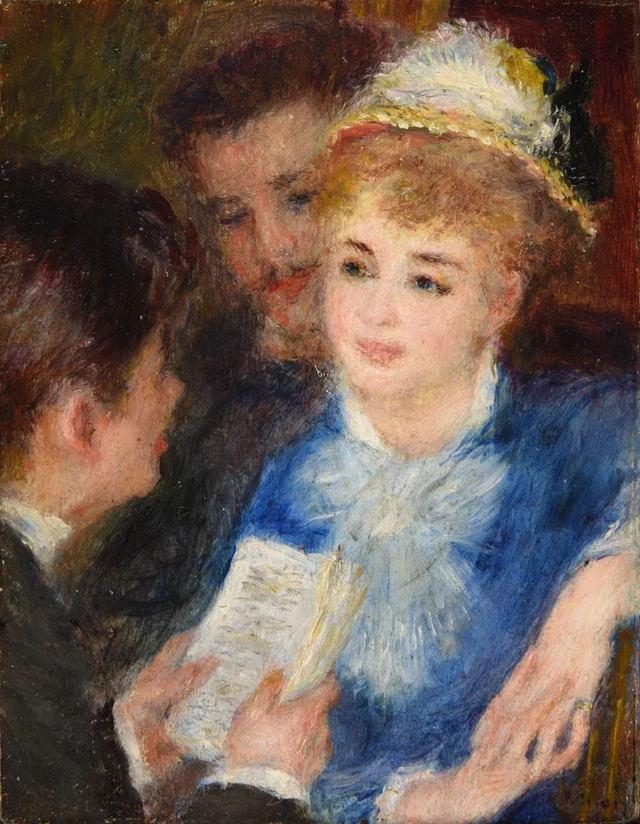 La lecture du rôle, Pierre-Auguste Renoir