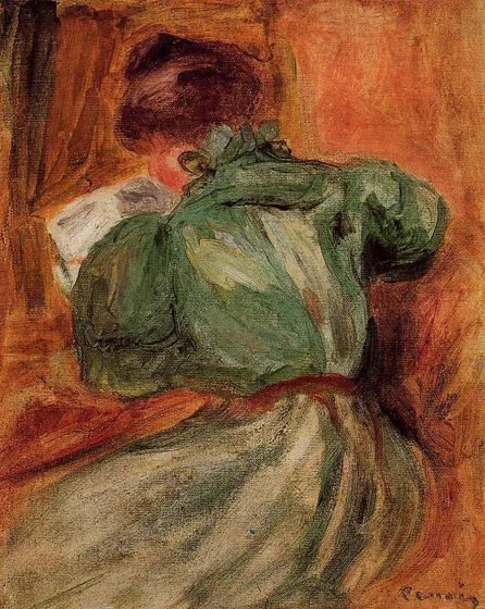 La Liseuse verte