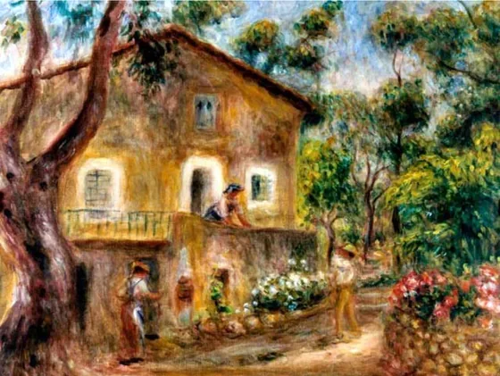 La maison de Collette à Cagnes