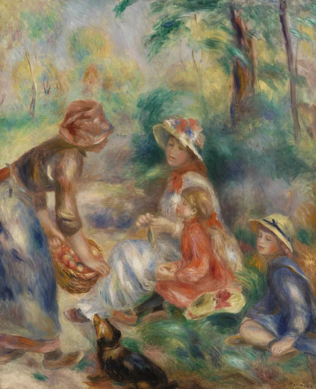 La vendedora de manzanas