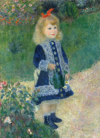 La Petite Fille à l'arrosoir