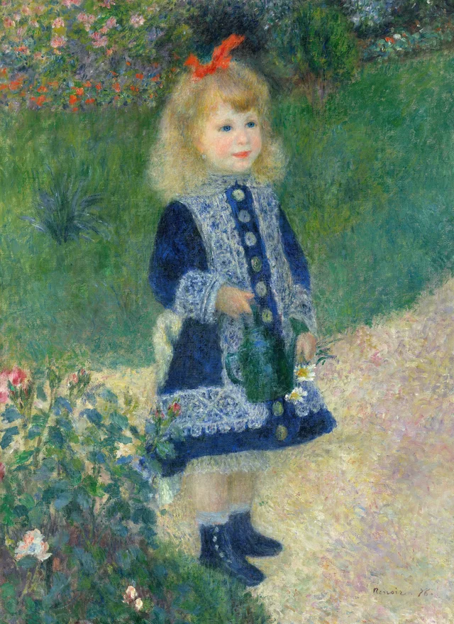 La Petite Fille à l'arrosoir, Pierre-Auguste Renoir