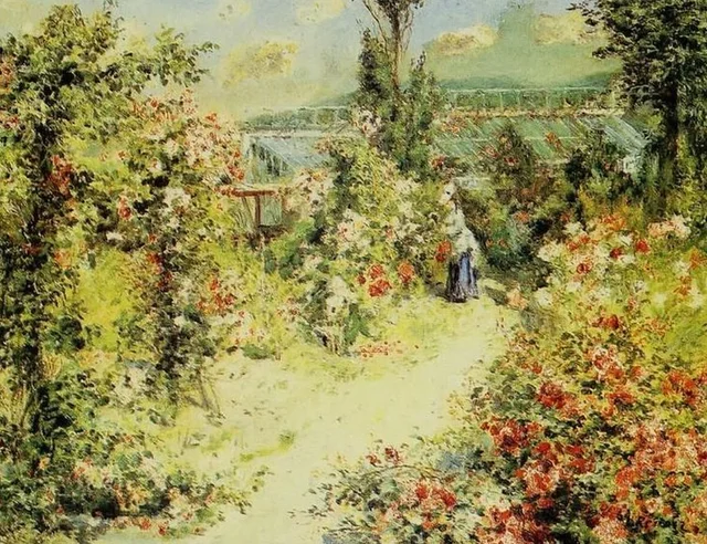 La Serre, Pierre-Auguste Renoir
