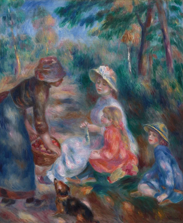 La vendedora de manzanas