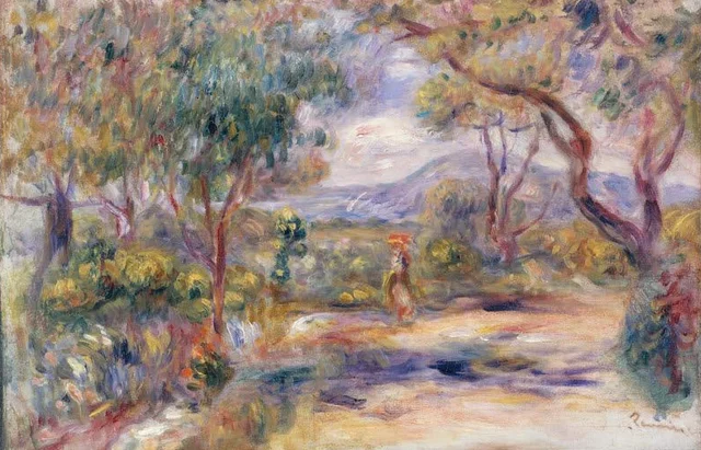 Landscape at Cagnes (Renoir's Garden), Pierre-Auguste Renoir