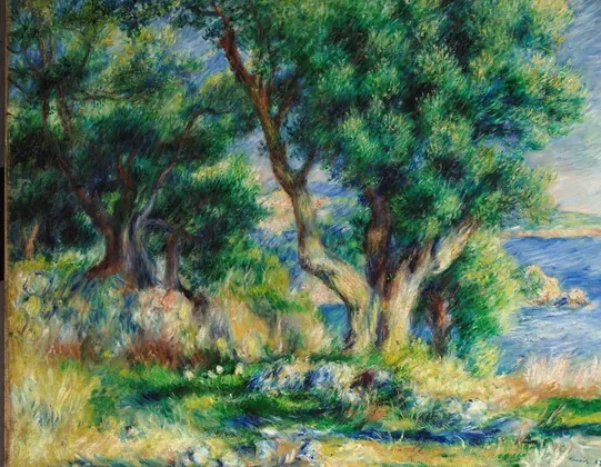 Landscape on the Coast, near Menton