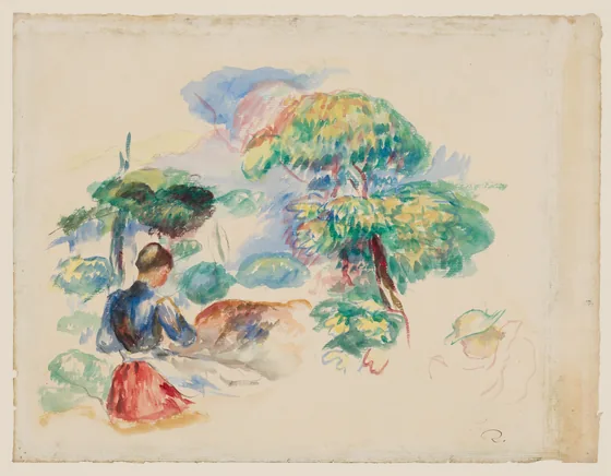 Landscape with a Girl