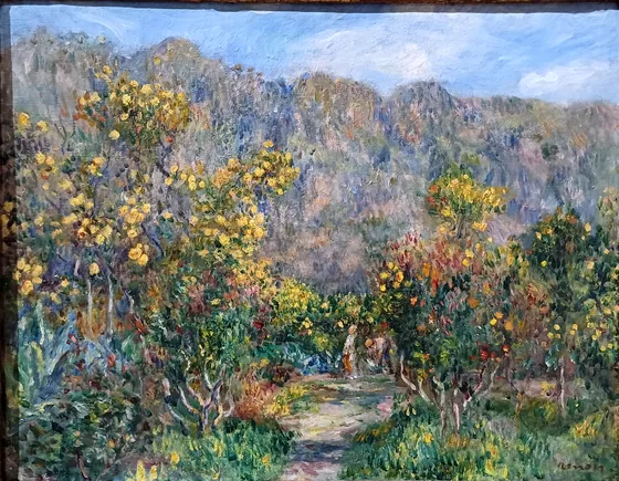 Landscape with Mimosas