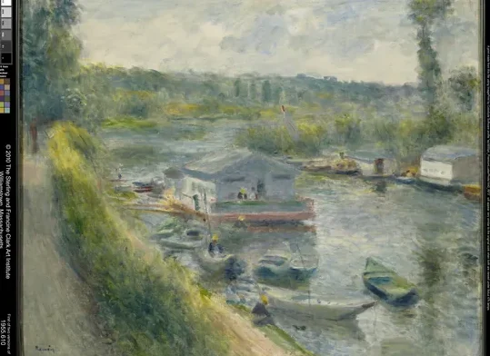 Le bateau-lavoir au Bas-Meudon