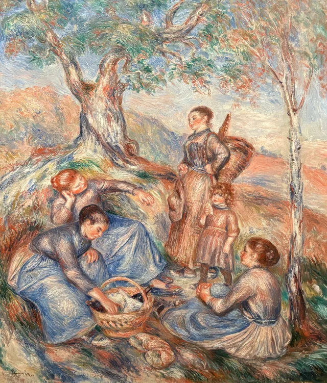 Le Repas des vendangeuses, Pierre-Auguste Renoir