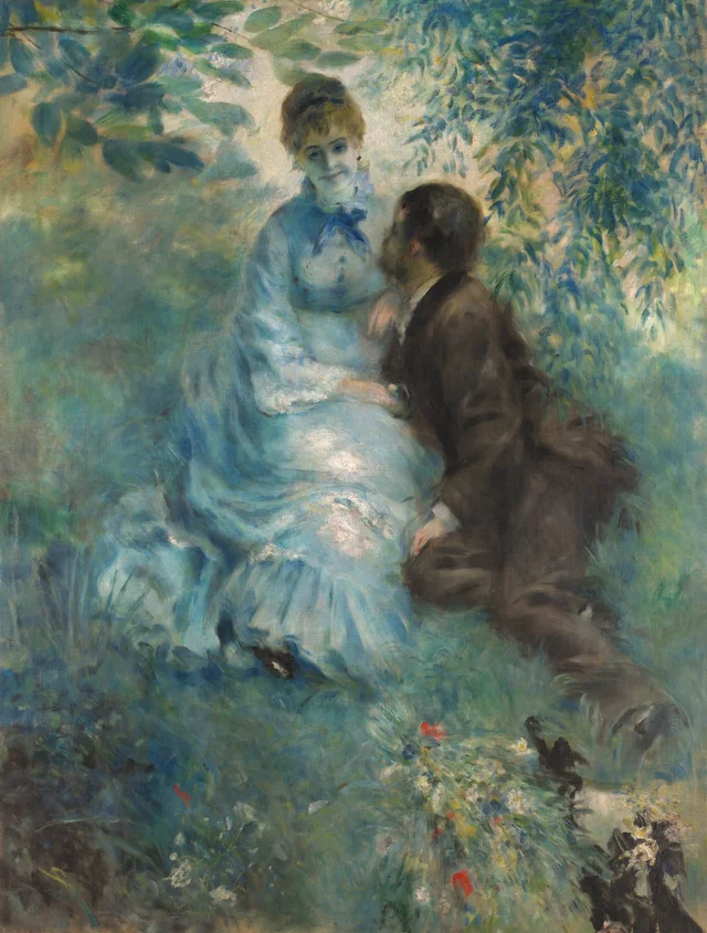 Los enamorados, Pierre-Auguste Renoir
