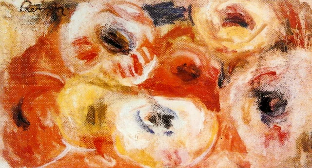 Les Anémones, Pierre-Auguste Renoir
