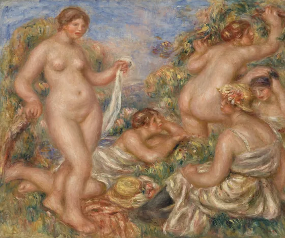 Les baigneuses