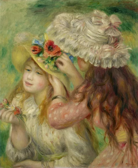Les deux fillettes