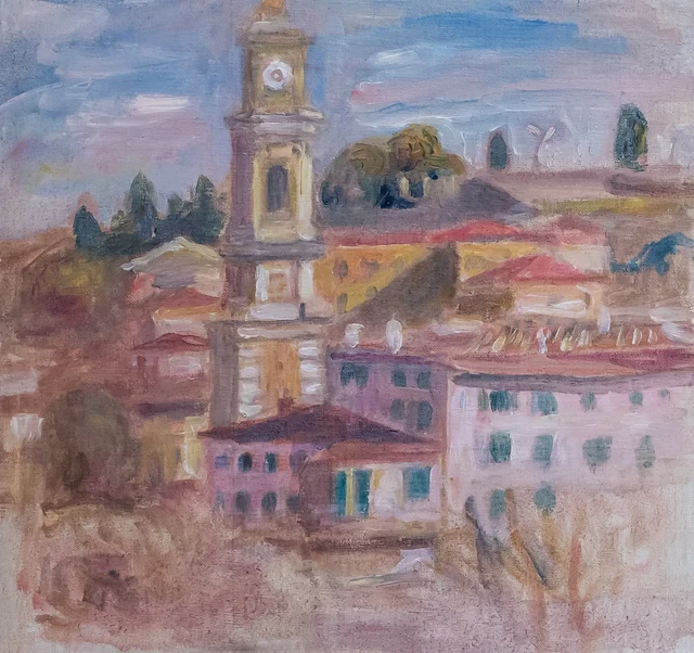 Les Toits du Vieux Nice, Pierre-Auguste Renoir