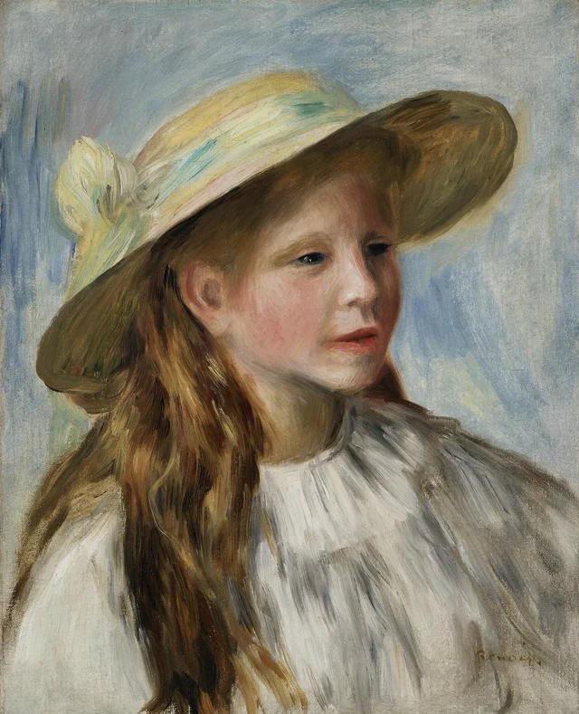 Niña con sombrero
