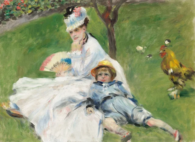 Madame Monet y su hijo