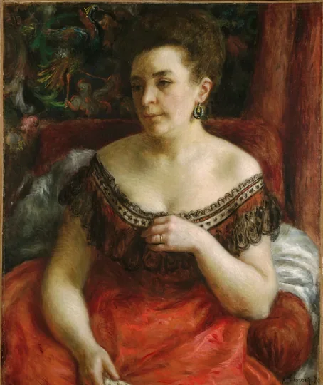 Madame Pierre Henri Renoir (Blanche-Marie Blanc, 1841-1910?)