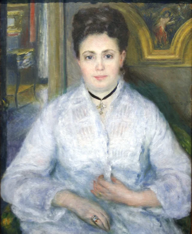 Madame Victor Chocquet, Pierre-Auguste Renoir