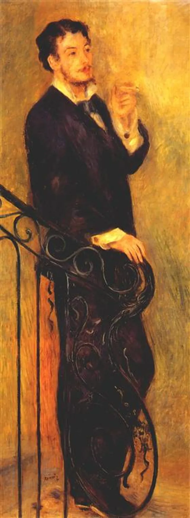 階段の男