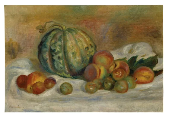 Melon et fruits