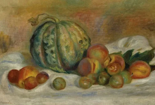 Melon et fruits