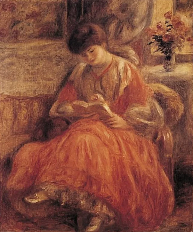 Misia Godebska-Sert assise, Pierre-Auguste Renoir